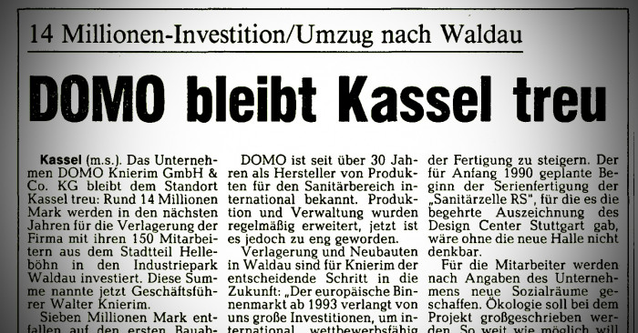 1989_DOMO_bleibt_Kassel_treu.jpg Kapitel 29: Herkulesblick - Der Sohn hat es eingerissen?